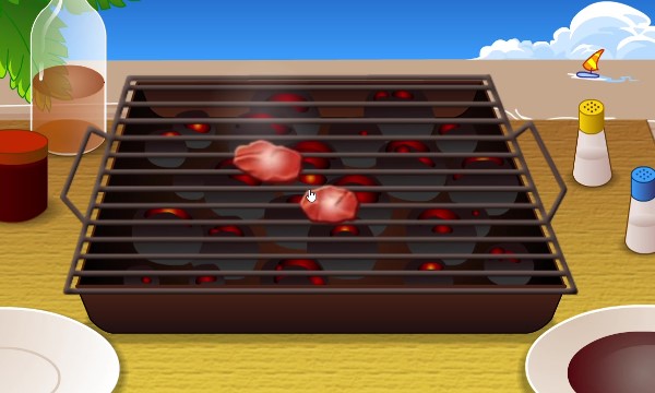 沙滩烧烤小游戏在线玩 免费烹饪入口分享
